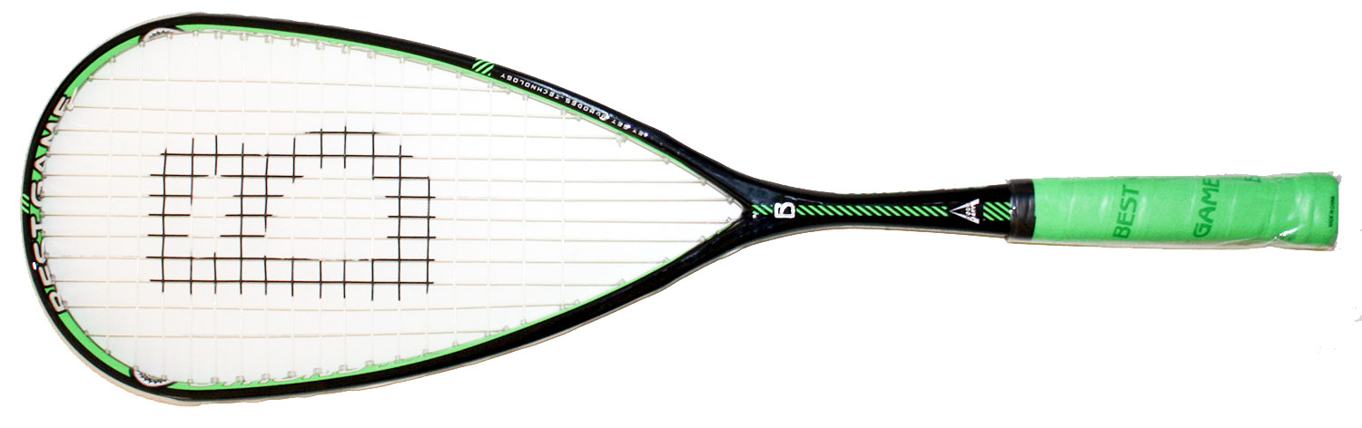 La raquette de squash <strong>Bestgame Strong 135</strong> a un poids constaté 161 gr. Elle nous rappelle l'INVADOR II au niveau des caractéristiques.<br> Pour une raquette à ce prix, nous avons la puissance et aucune vibration, la frappe dans un confort. En première bonne raquette, elle est parfaite et elle accompagnera votre progression un bon moment.<br> Une très bonne raquette pour envoyer facilement la balle au fond du court. 